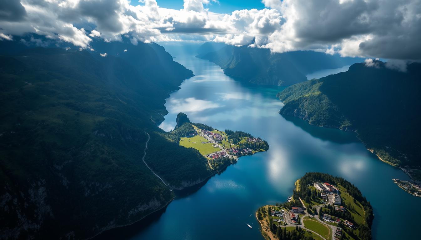 sognefjorden hardangerfjorden osterfjorden