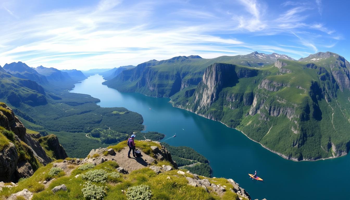 An example fjord in Norway