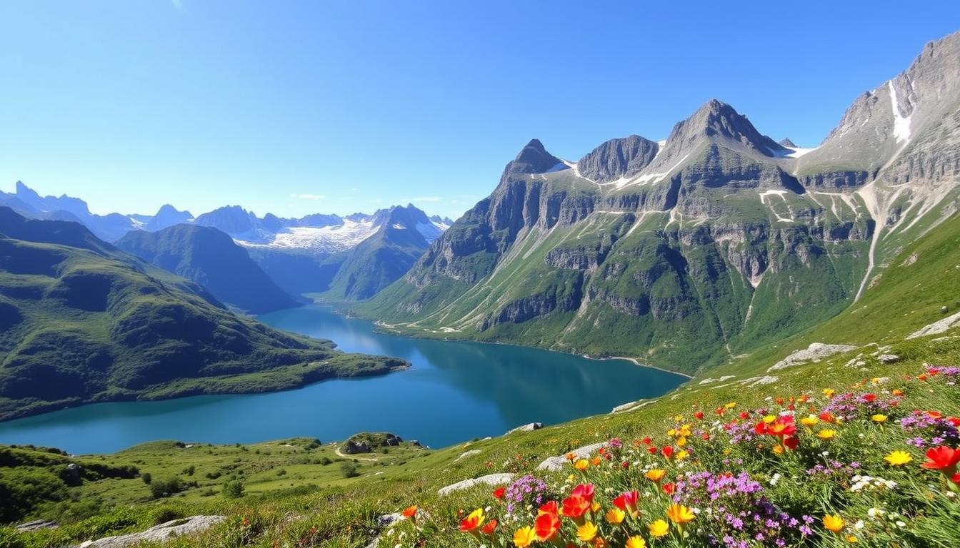 Norway scenic hiking routes