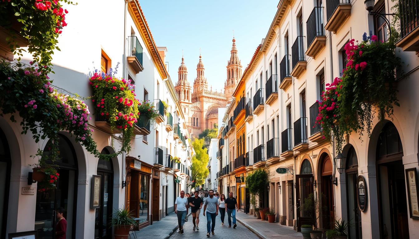 Barrio Santa Cruz streets