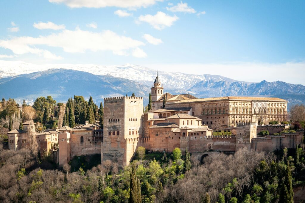 alhambra palace in andalusia